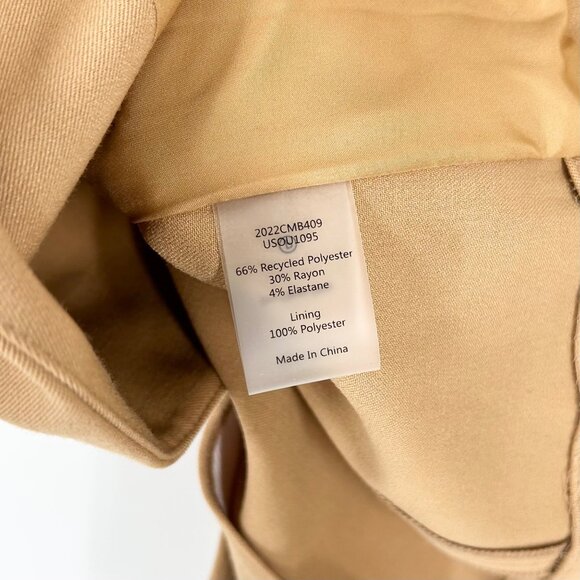 NWT Universal Standard French 75 Blazer in Ice Coffee - Picture 6 of 6